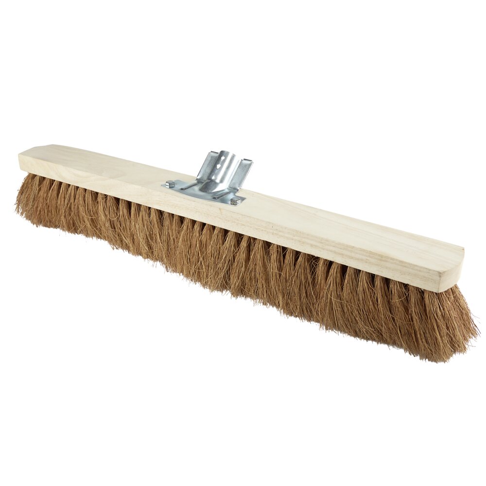 60cm coconut broom head with iron socket