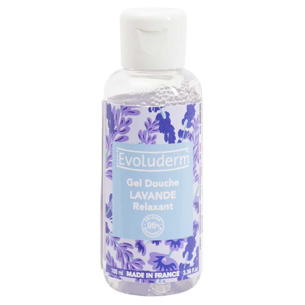 Evoluderm Lavender relaxing shower gel 100ml