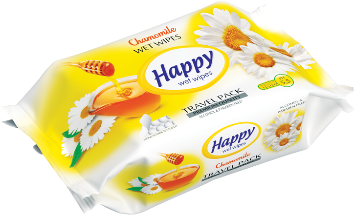 Leter e lagur camomile Happy 30pcs