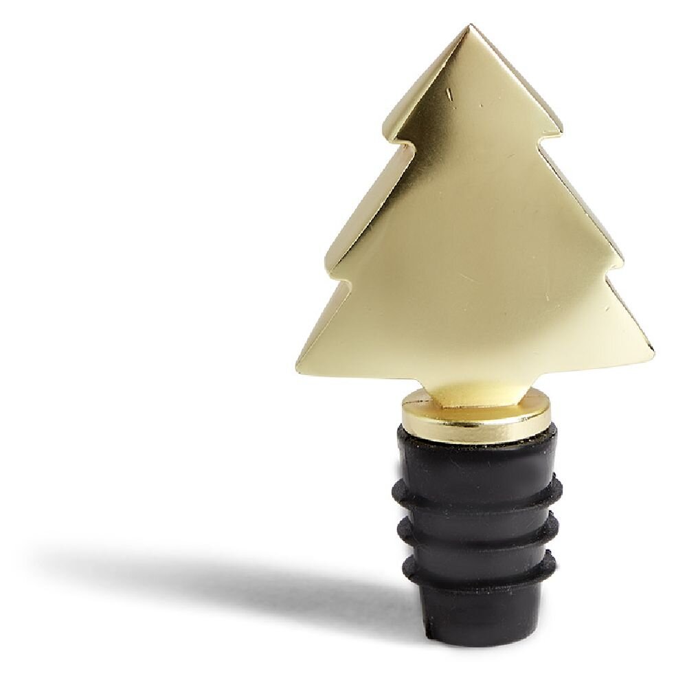 Golden Christmas design stopper - star or tree