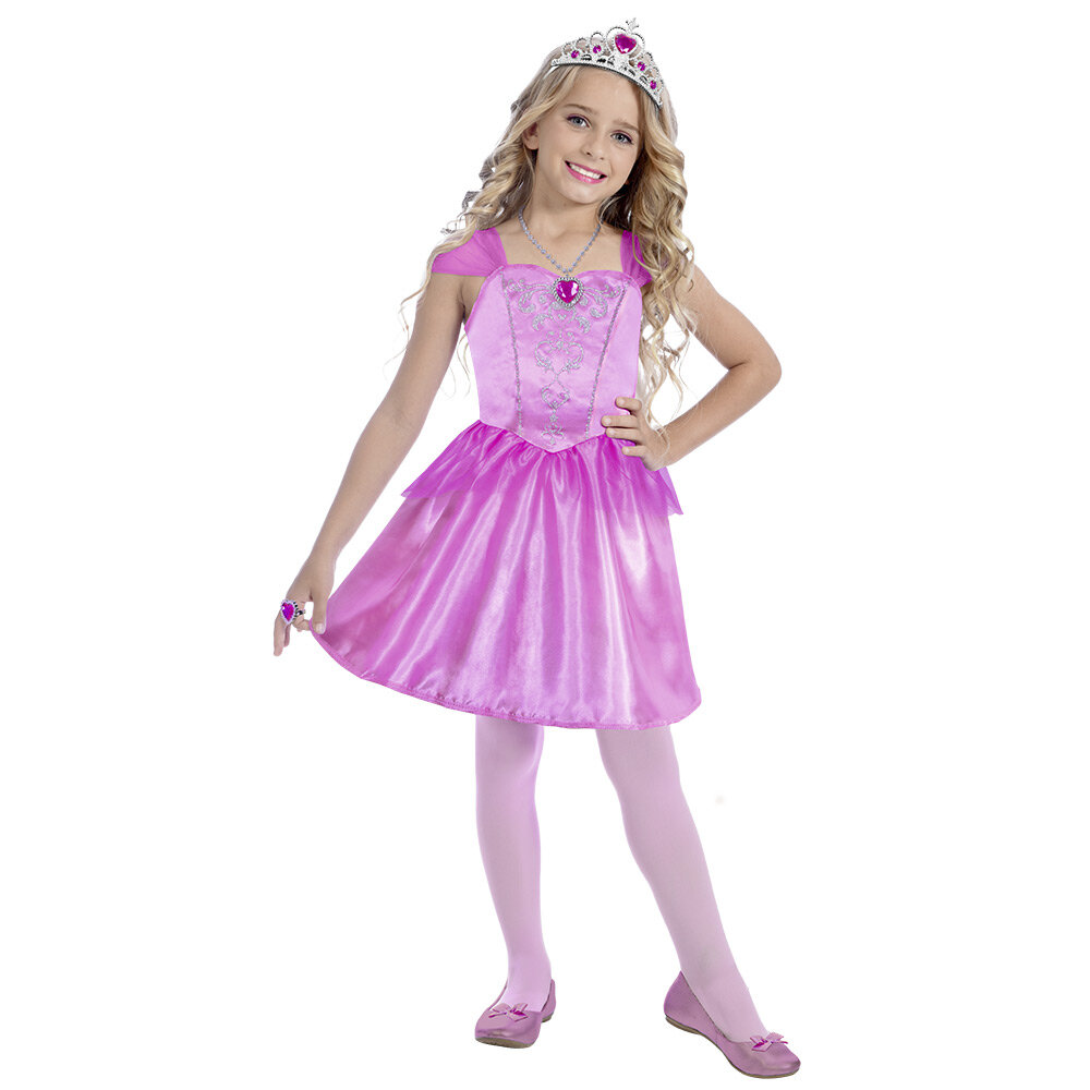 KOSTUME DEKORATIVE PER VAJZA 4-6VJEQ ME MOTIVE PRINCESASH | 557666