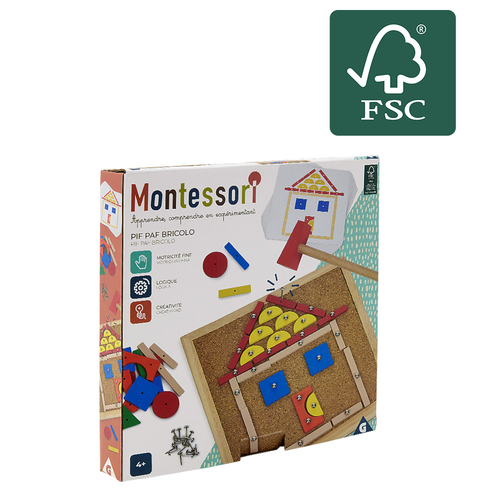 LODER DRURI TË CERTIFIKUAR NGA FSC® MONTESSORI