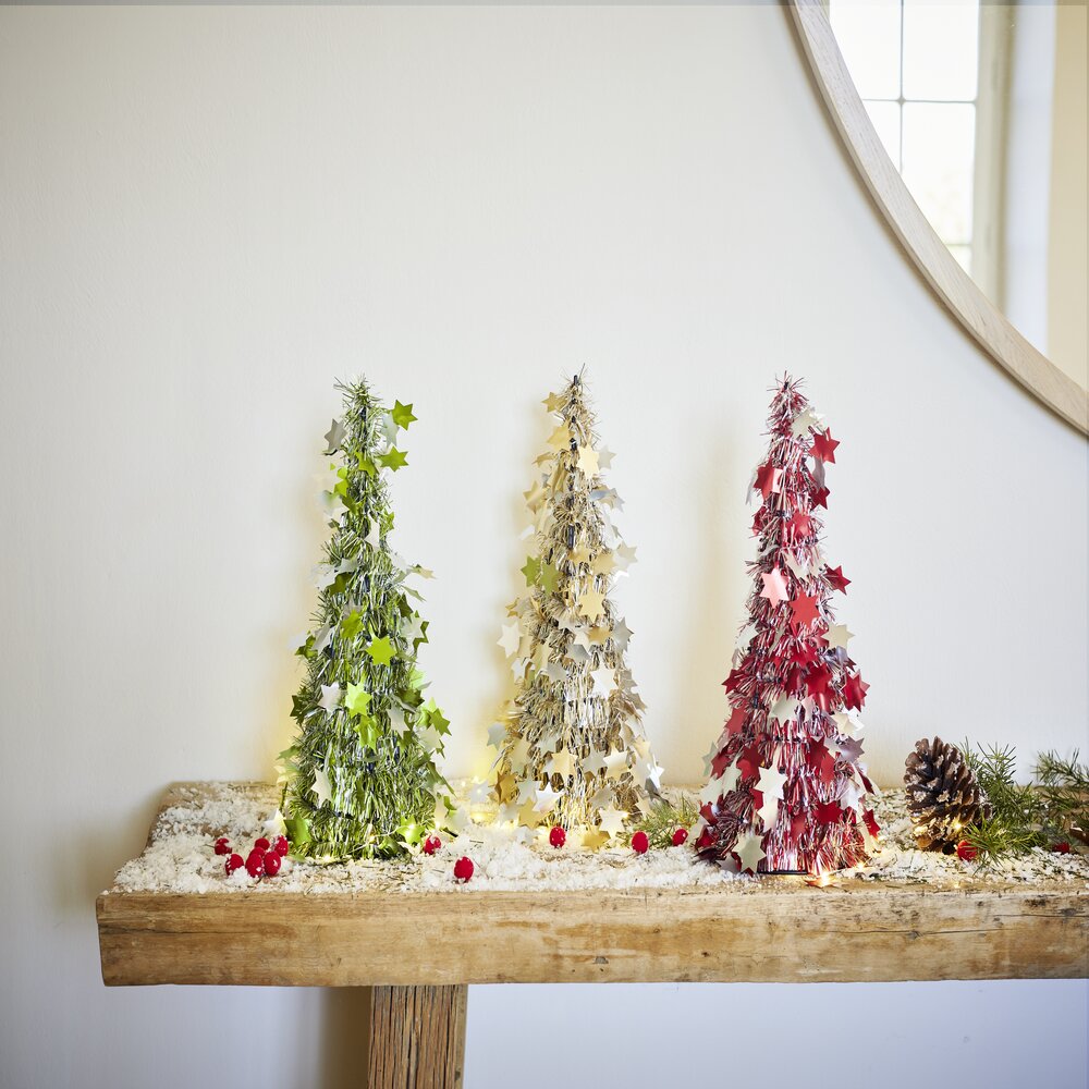 DEKOR PER PEME NE FORME YLLY H38CM , 3 NGJYRA