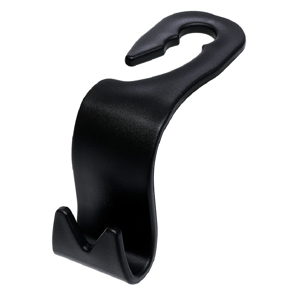 Black double headrest storage hook (2 pieces)