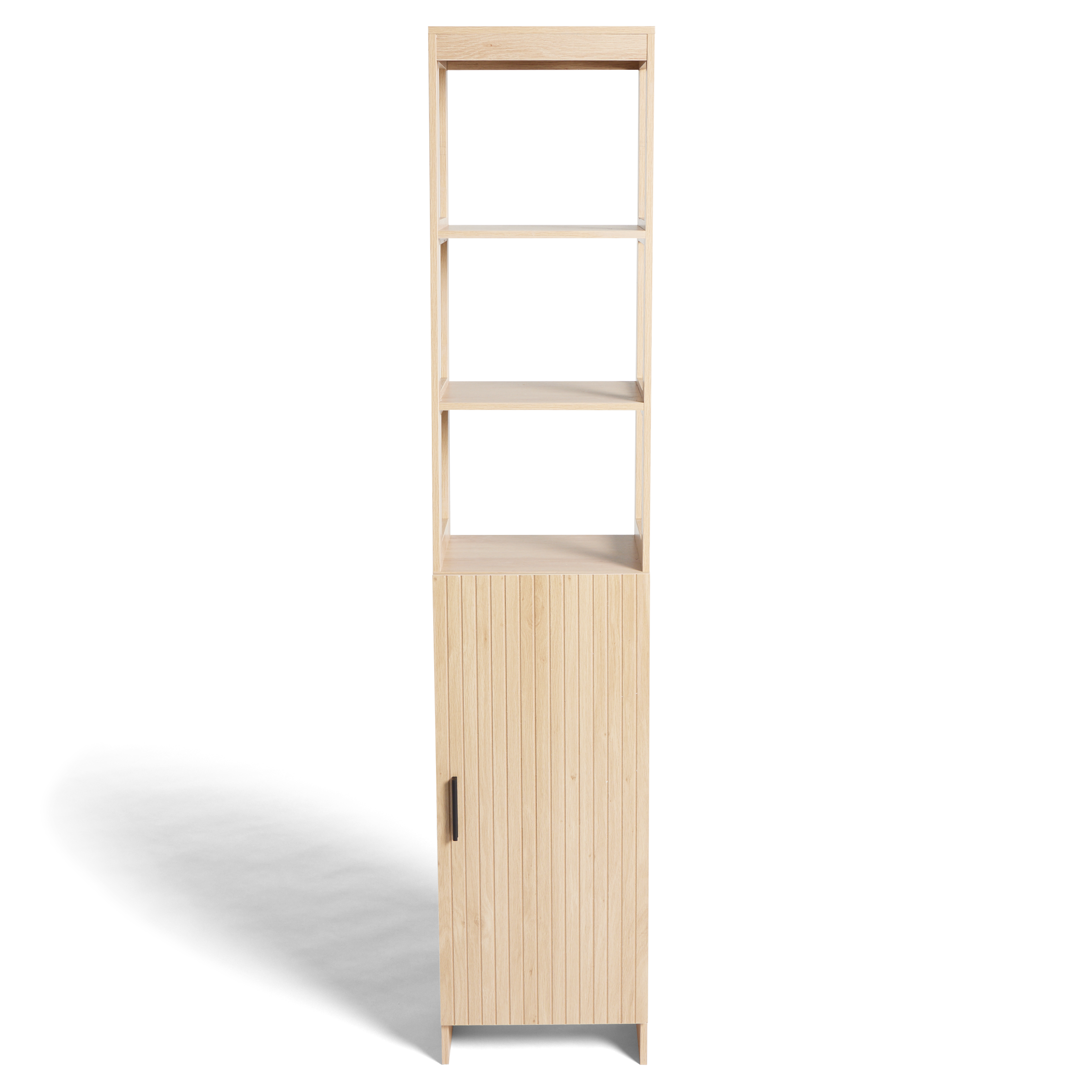 DOLLAP BANJOJE PREJ DRURI ME 1 DERE DHE 3 RAFTE 35x26xH173cm