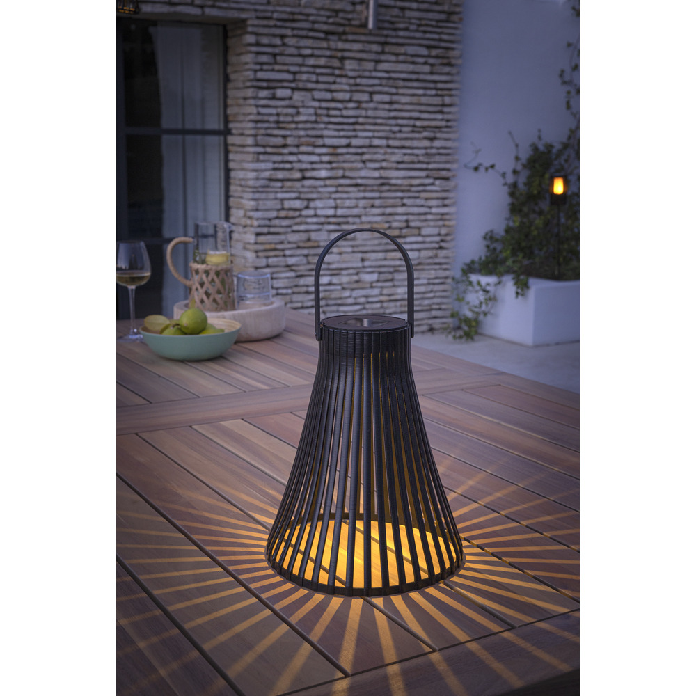 DRITE DEKORATIVE ME SOLAR L20X20X24CM | 615455