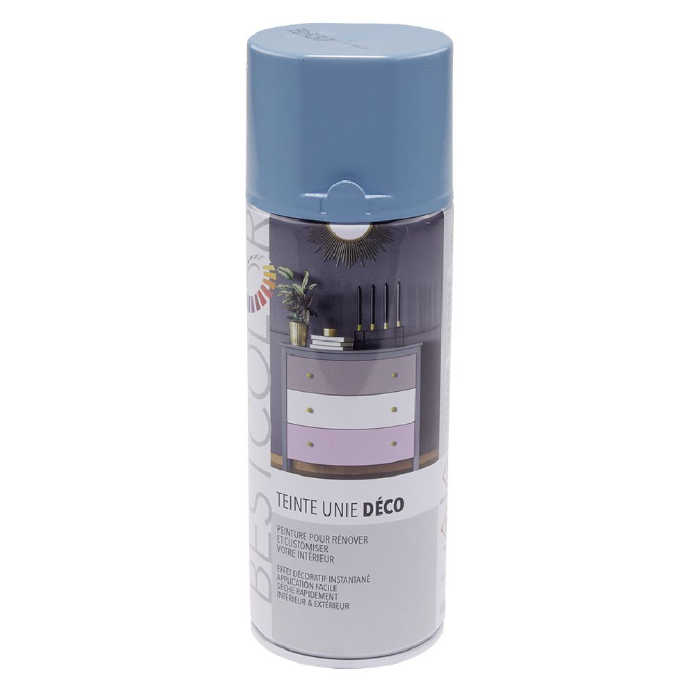 Blue interior and exterior paint