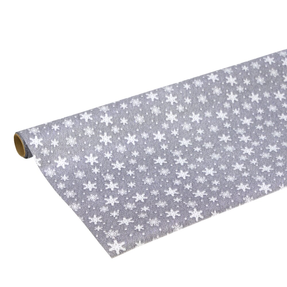 Glitter gift wrapping paper