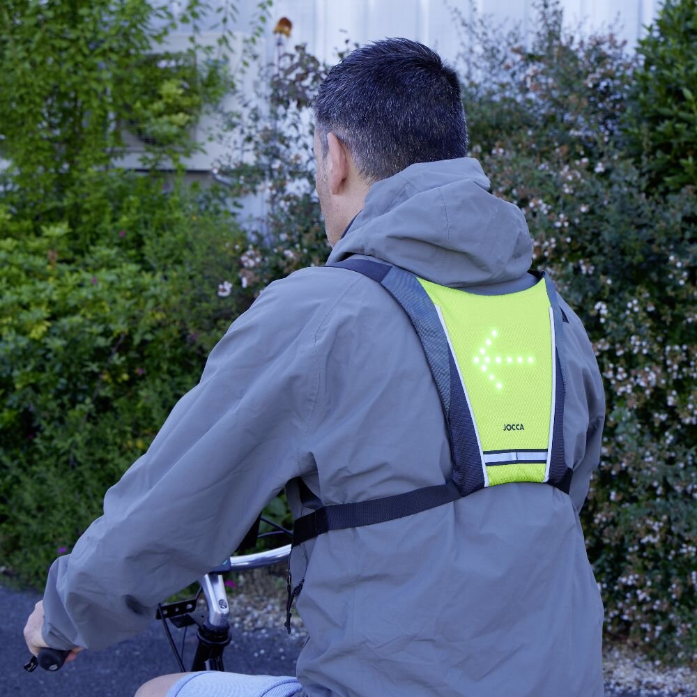 GILET SIGNALETIQUE LED
