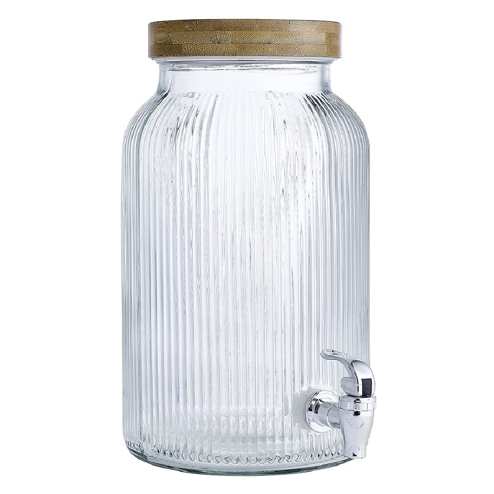 5.5L glass drink dispenser