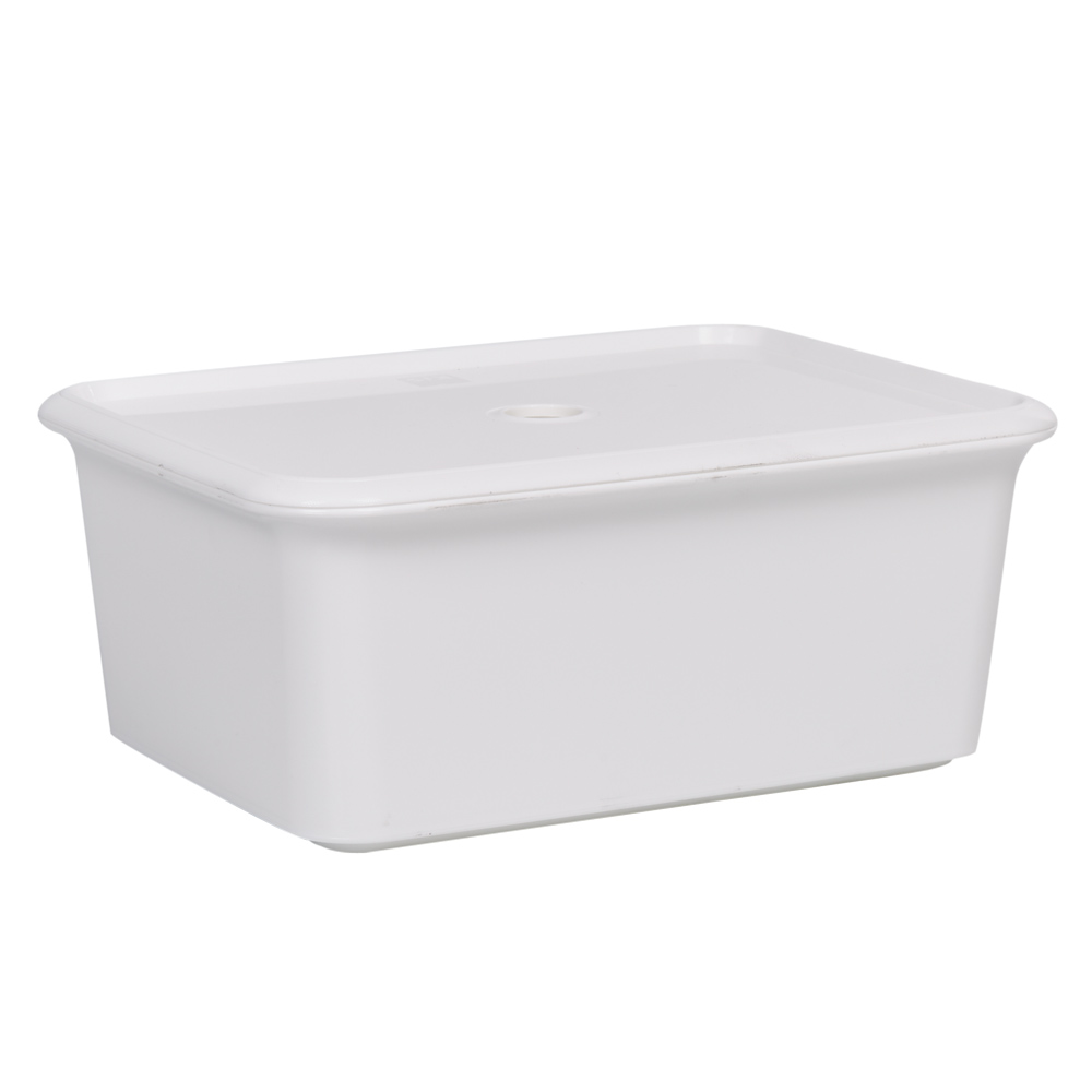 6 L white storage box