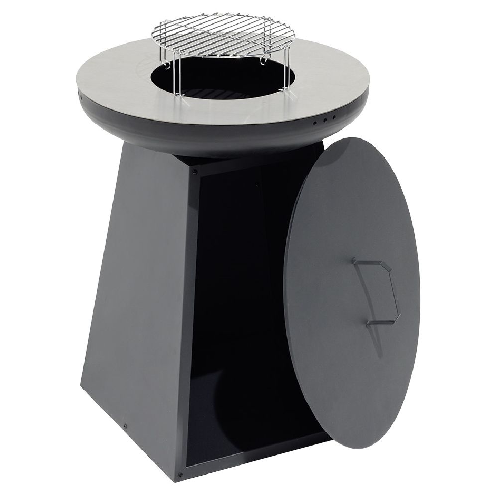 SKARA ME QYMYR NGA METALI 50*50*77CM