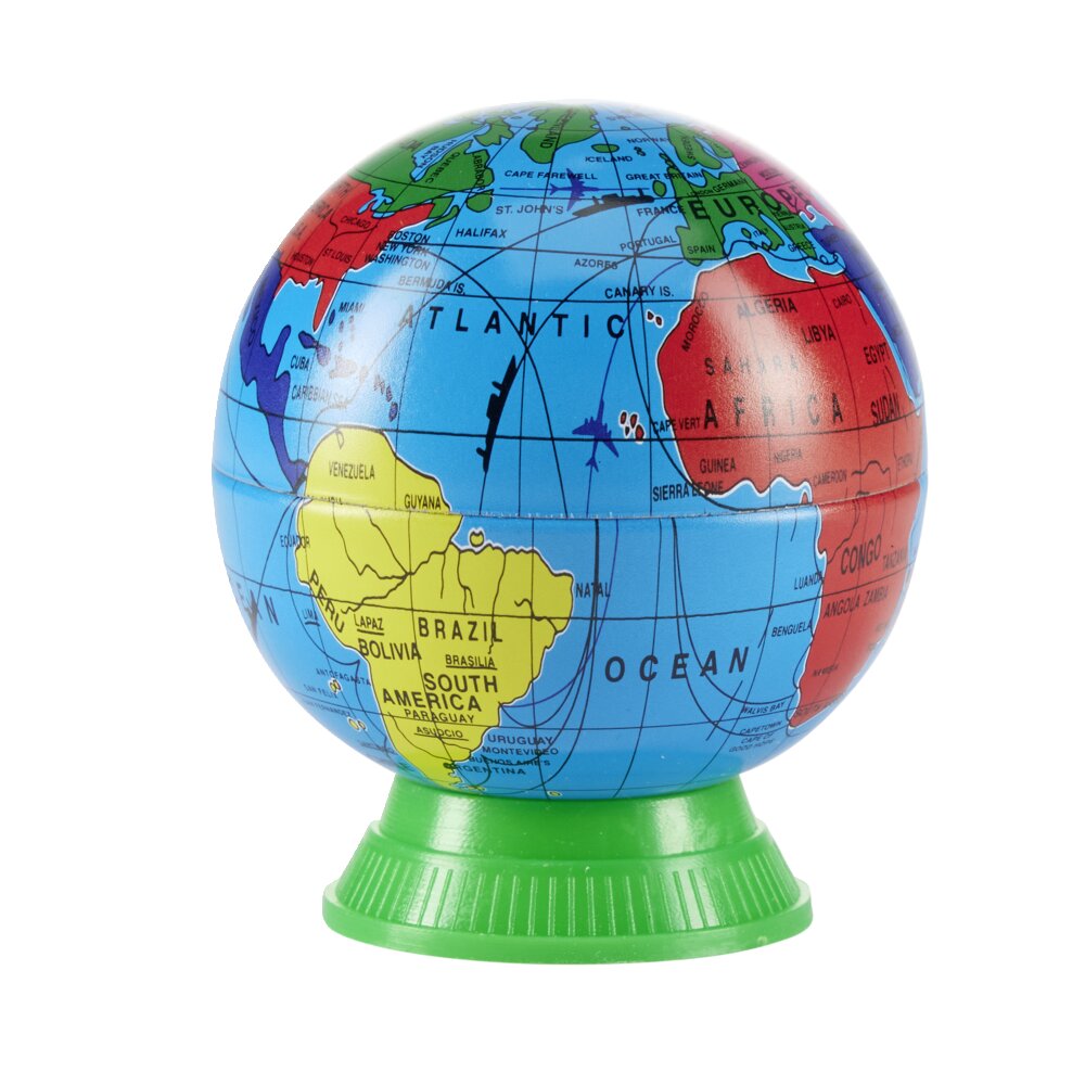Globe pencil sharpener Ø4.5cm