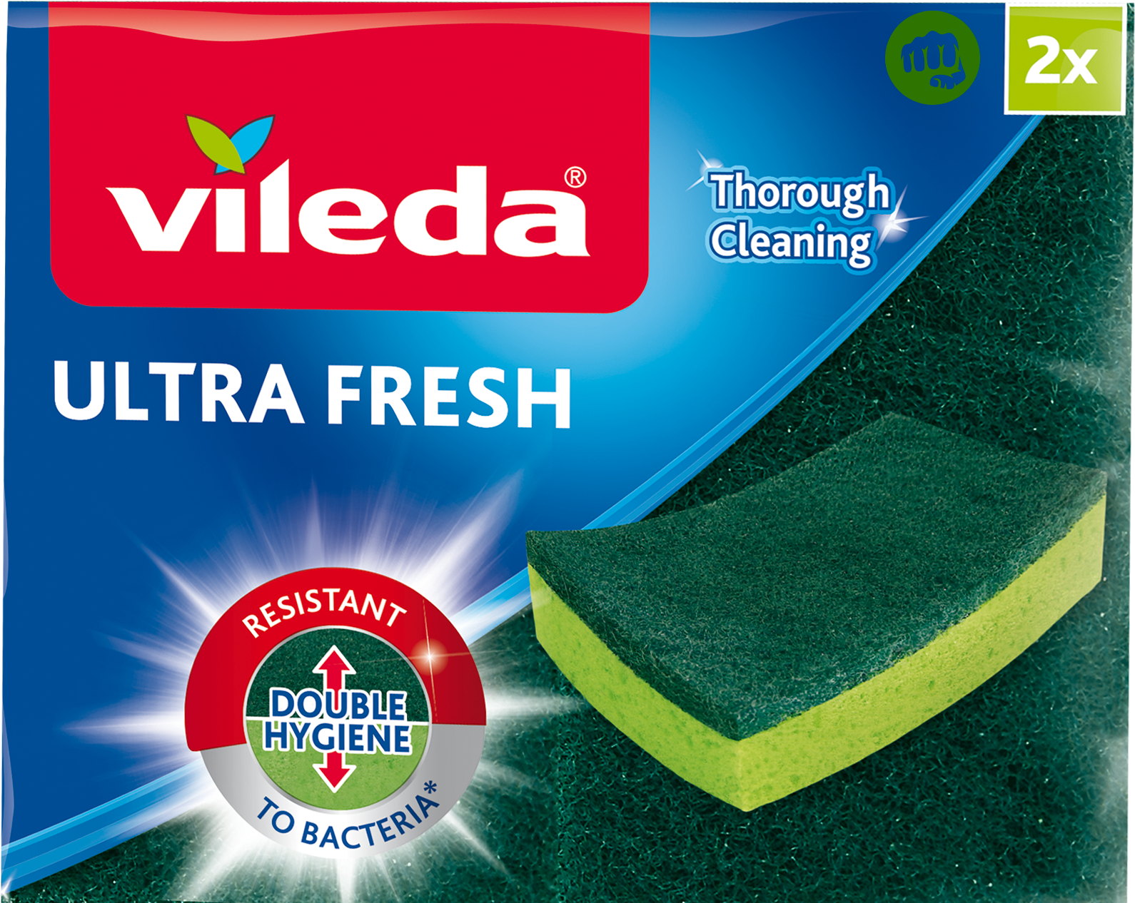 VILEDA ULTRA FRESH GLITZ 2pcs