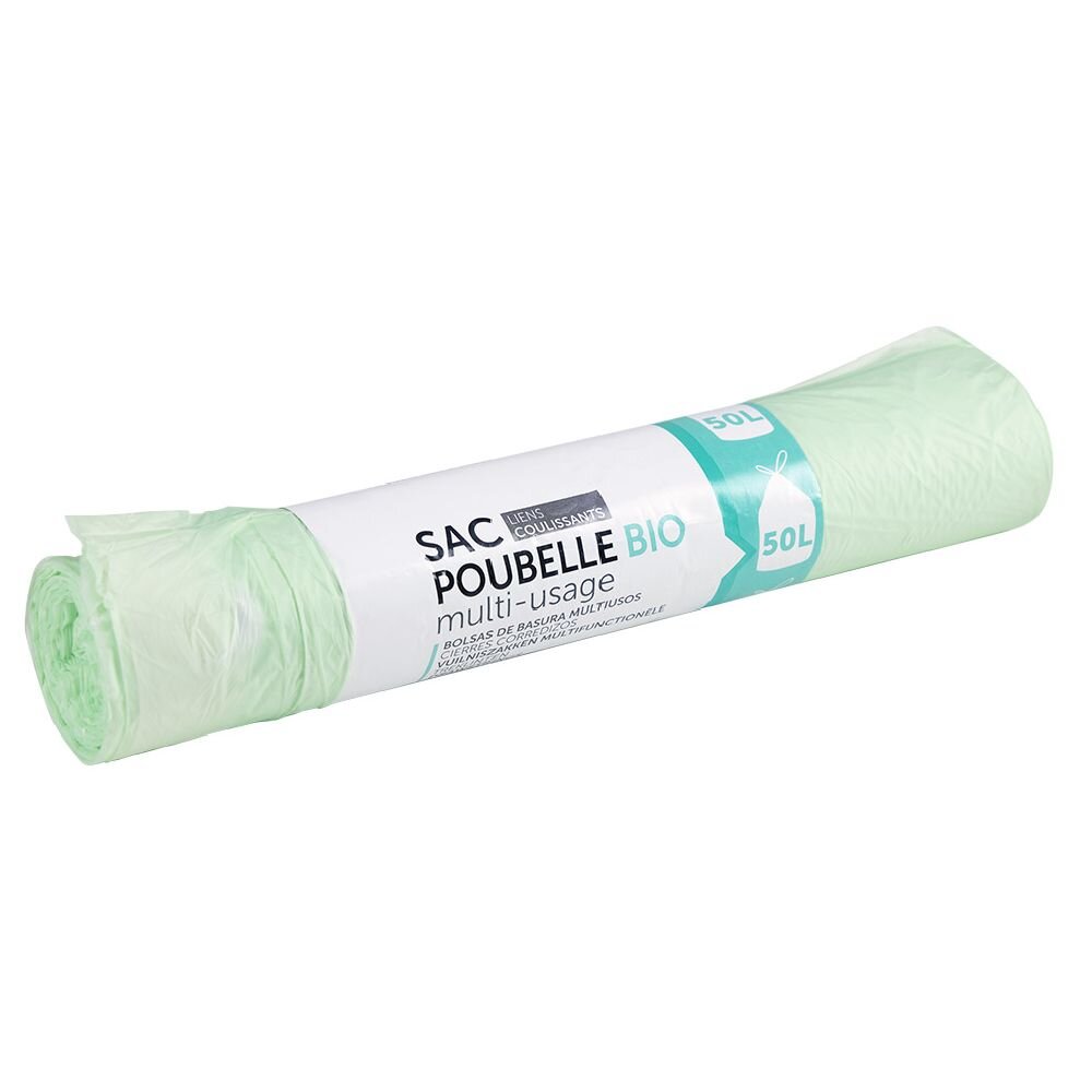 BIN BAG 50L X8 BIO/COMPOS | 557142