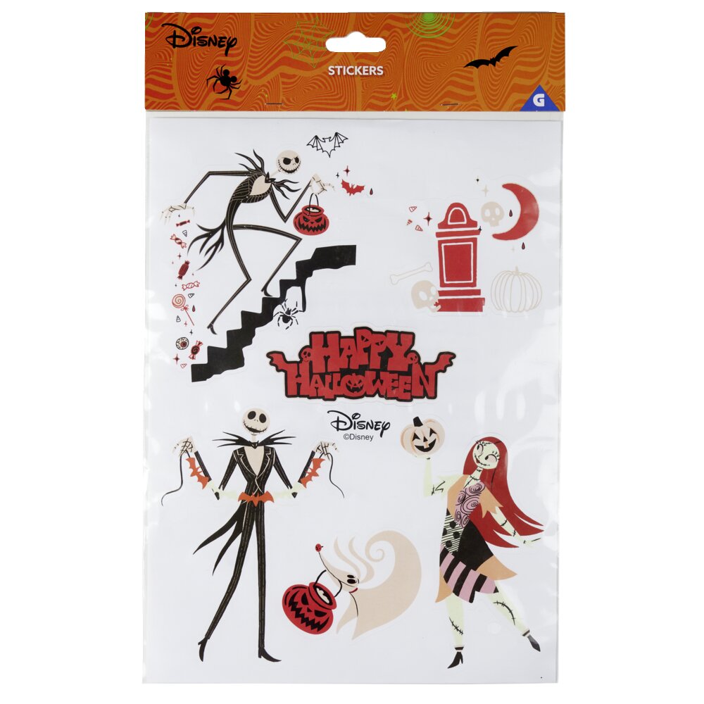 Disney Halloween Stickers Mr Jack Skellington
