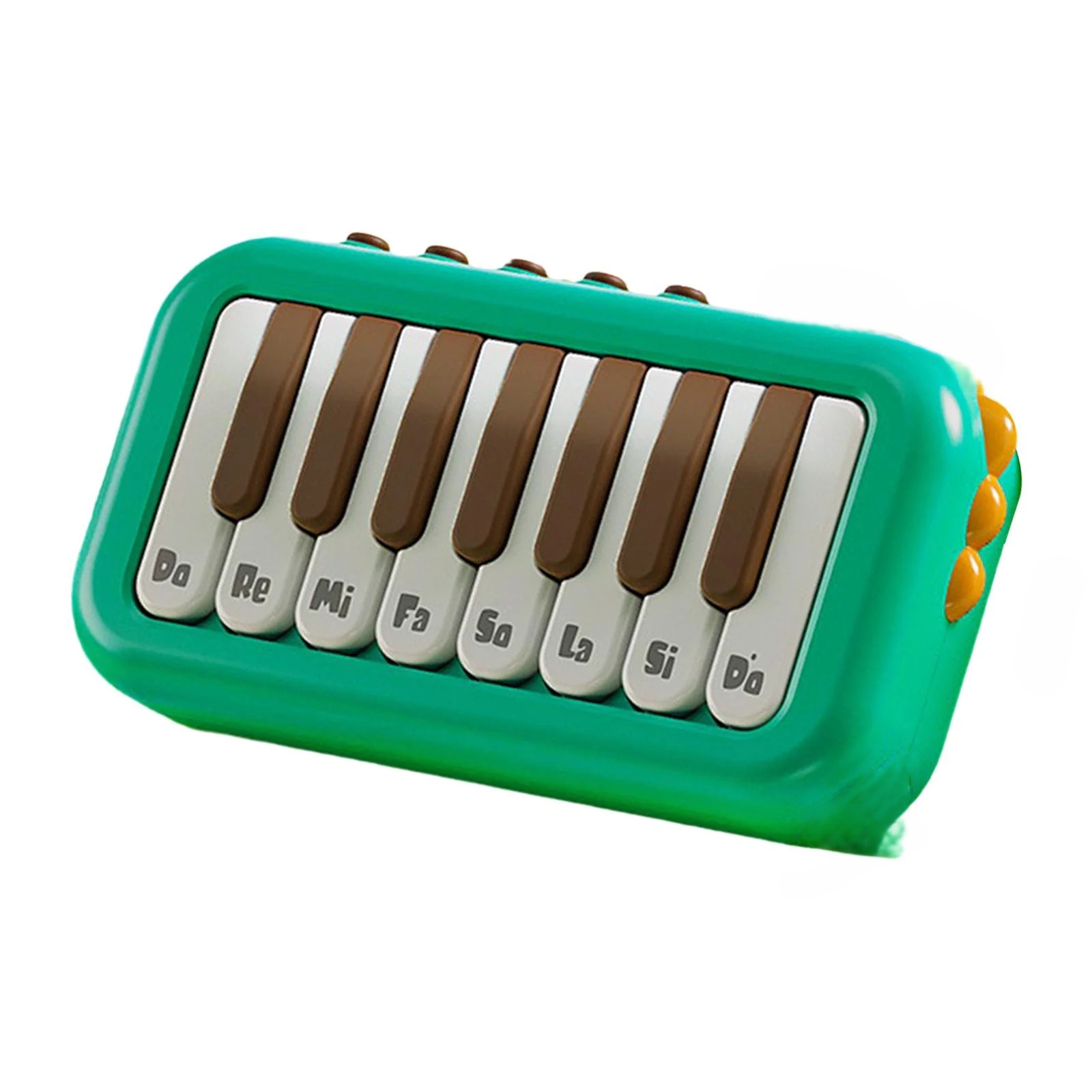 Lodër muzikore për bebe në formë piano me bateri