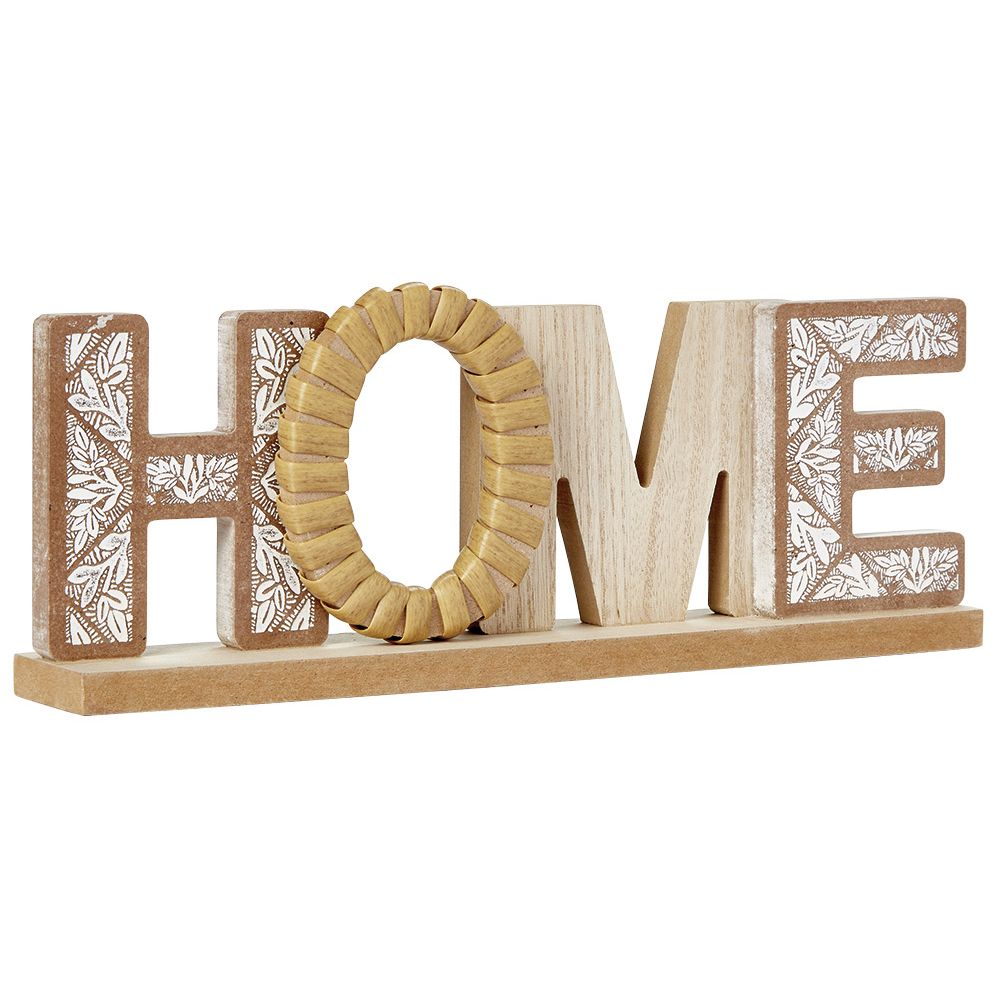 Home word decoration to place