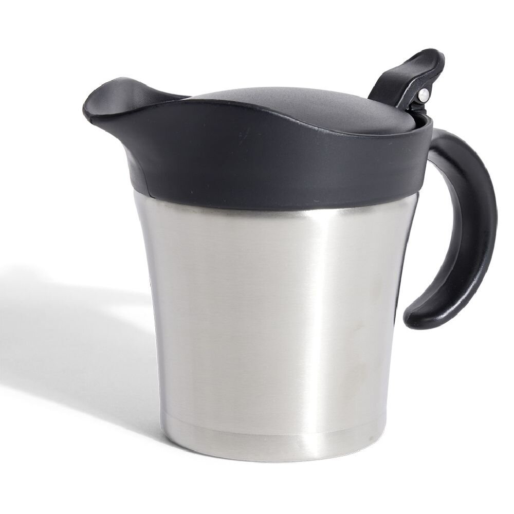 400ml grey stainless steel insulated jug