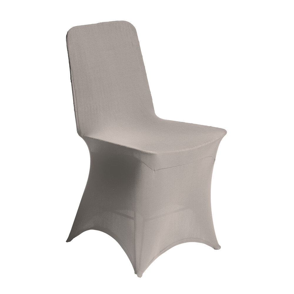 Beige stretch chaise longue cover L44xD39XH91cm