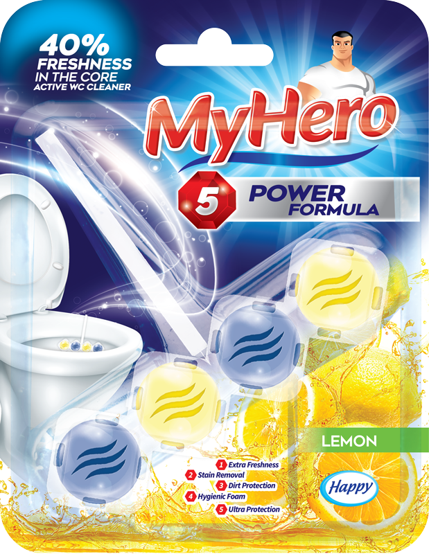 Toilet block Lemon 1x50g