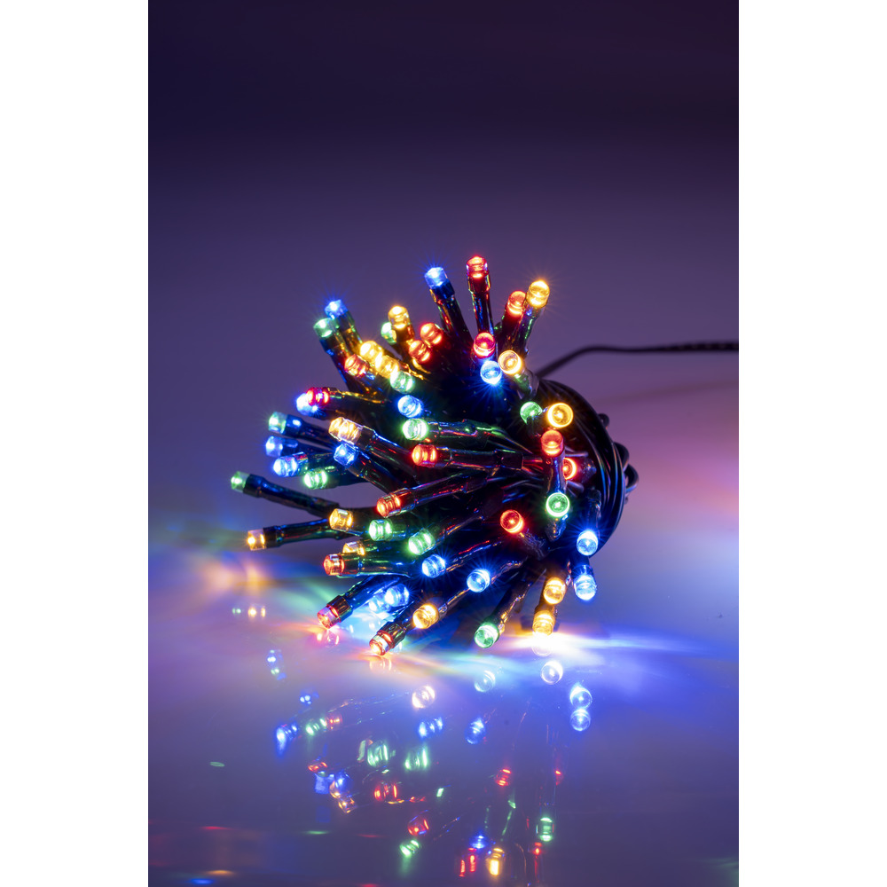 60 LED multi-colored outdoor light garland 4.4m