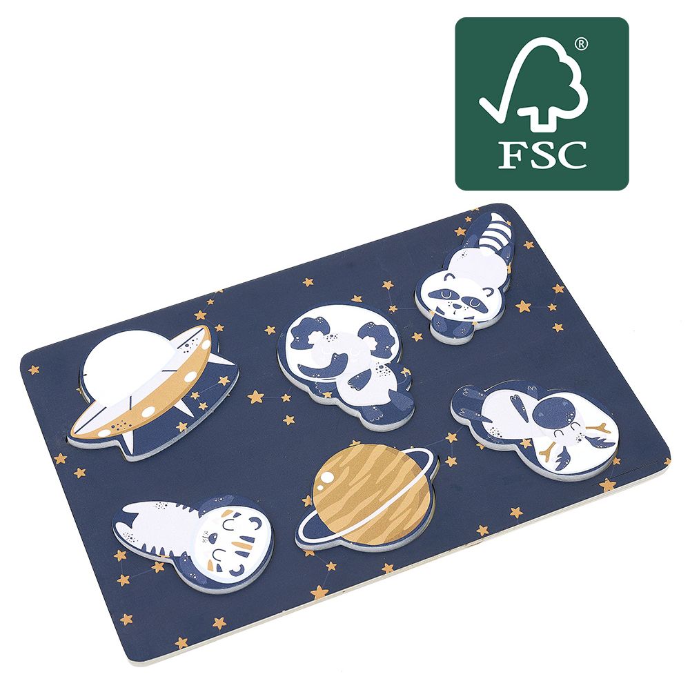 3D wooden animal puzzle