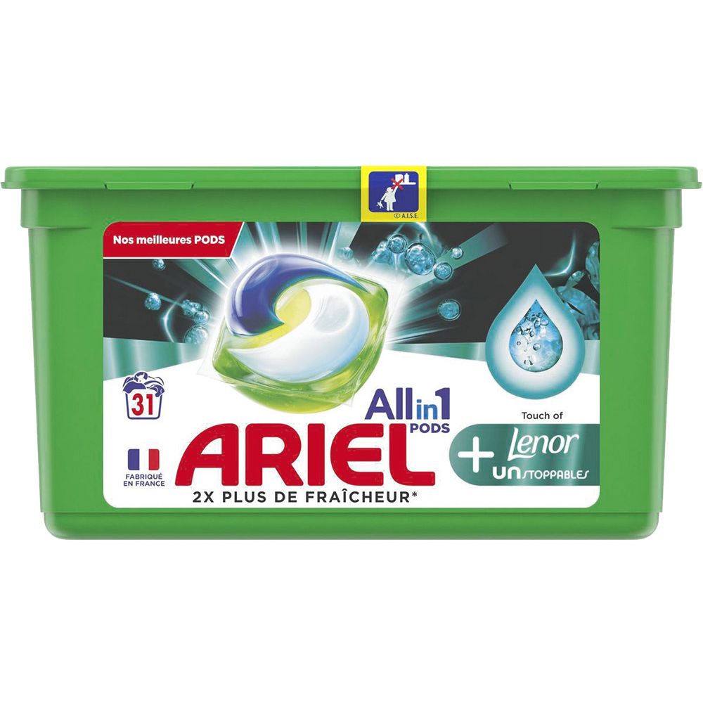 ARIEL PODS 31D +LENOR UNSTOPPA
