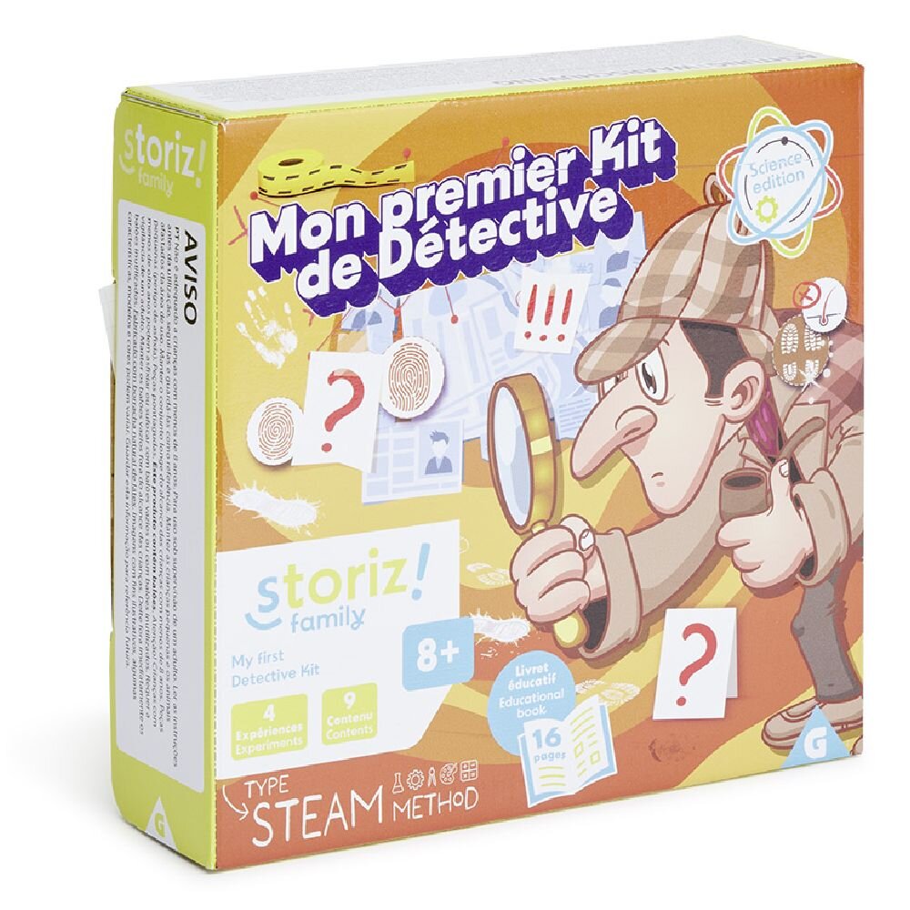 JEU KIT DU DETECTIVE MULTICOUL