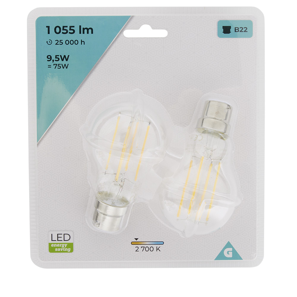 LLAMP LED X4 A60B22 1055LM 8W