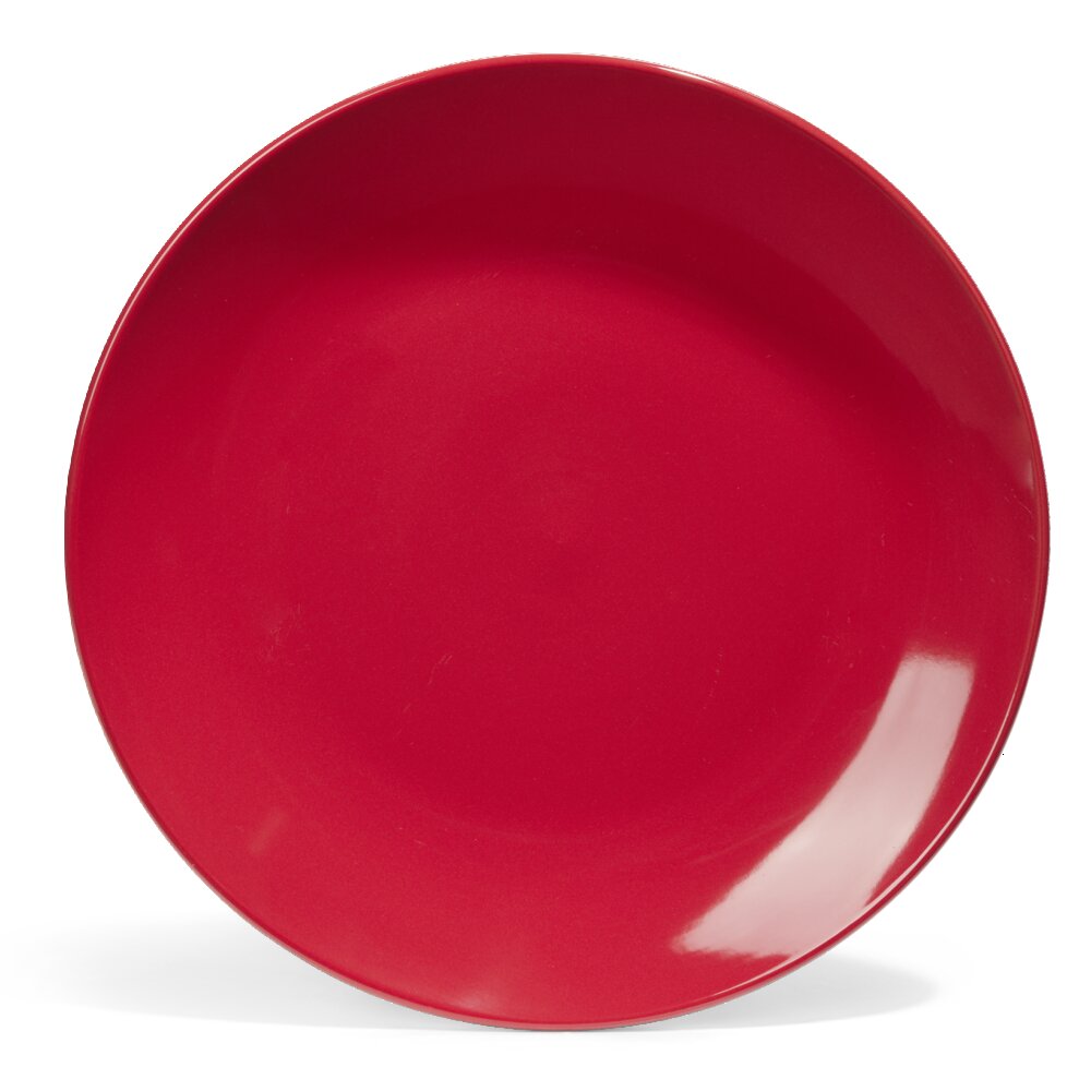PJATË QERAMIKE NGJYRE TE KUQE 27 CM
