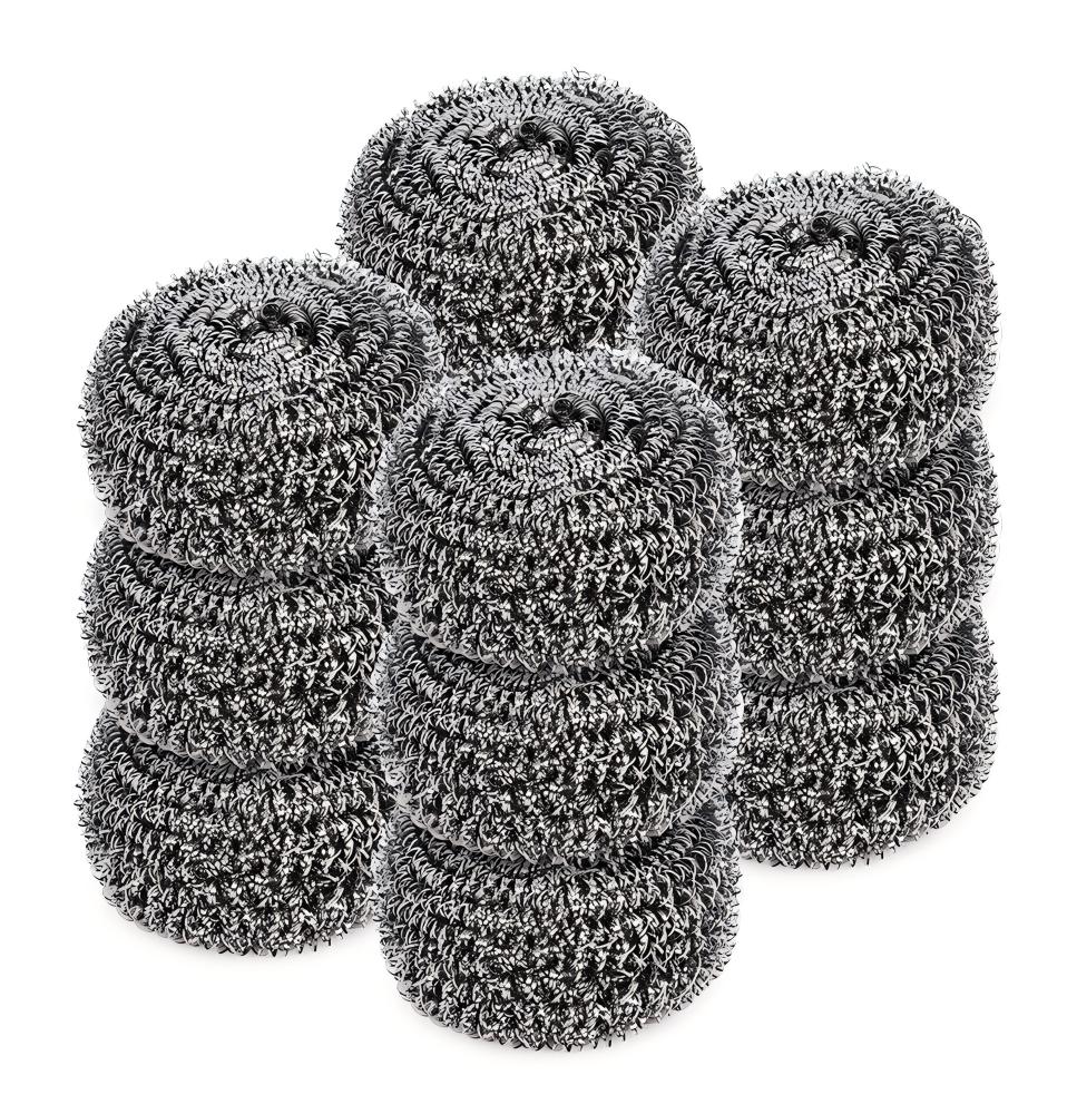 Set me 12 pastrues prej çeliku inox