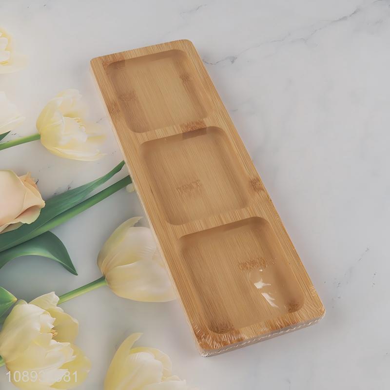 Pjatë për ëmbëlsira nga bambu