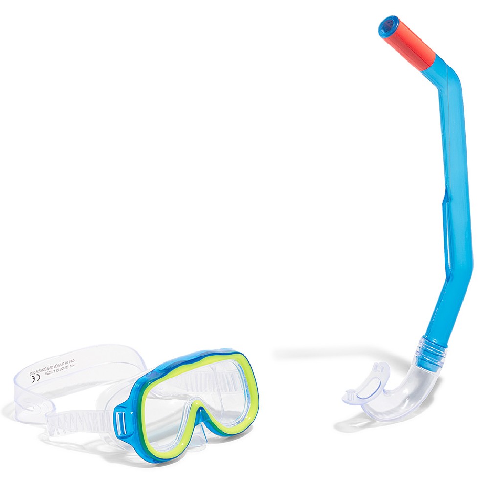 SYZE DHE MASK UJI-PLAZHI PER FEMIJE NGA PVC