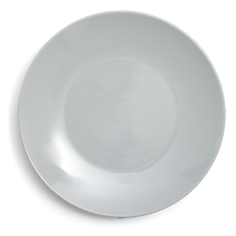 Madrid flat plate, water green stoneware, Ø20cm