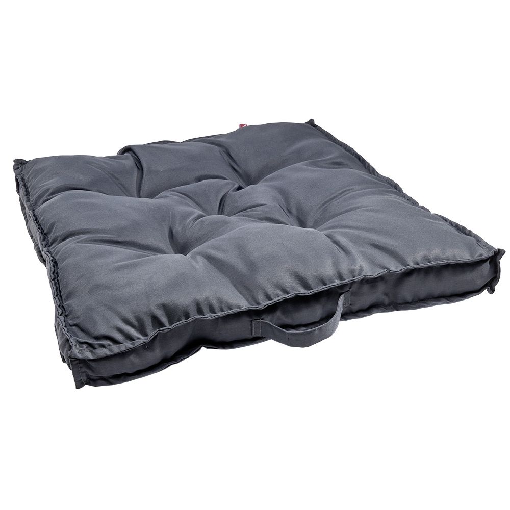Anthracite grey pallet living room back cushion 60x60x8cm thick
