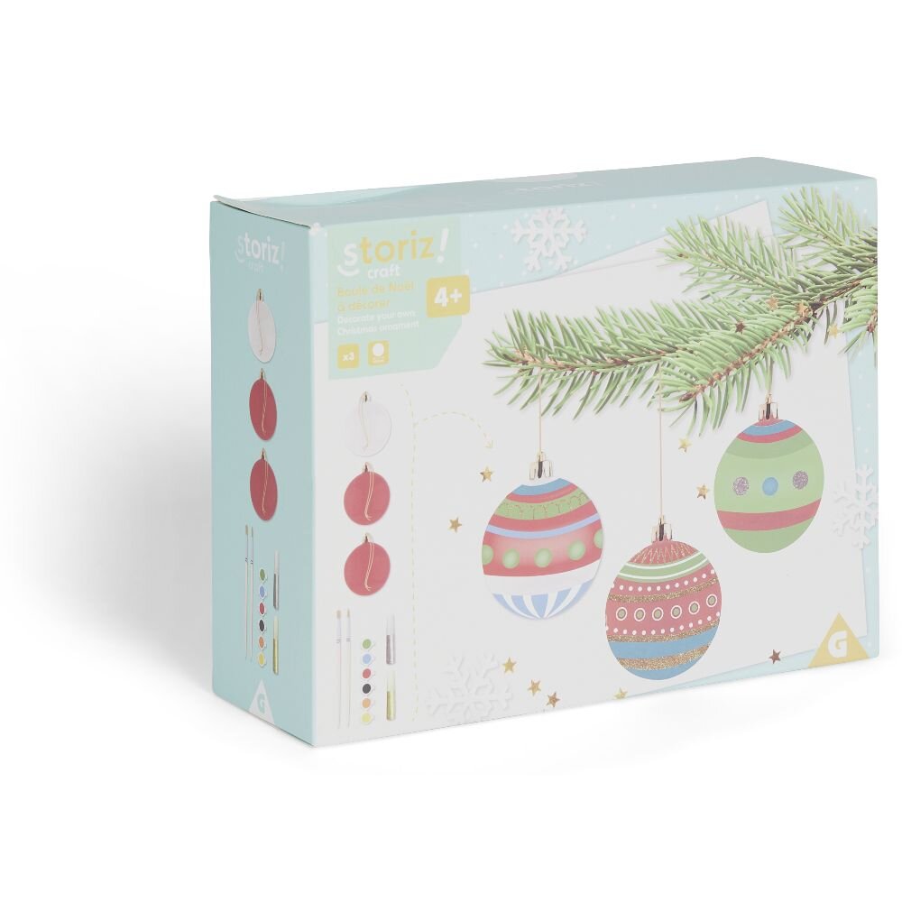 Christmas ball to personalize x3