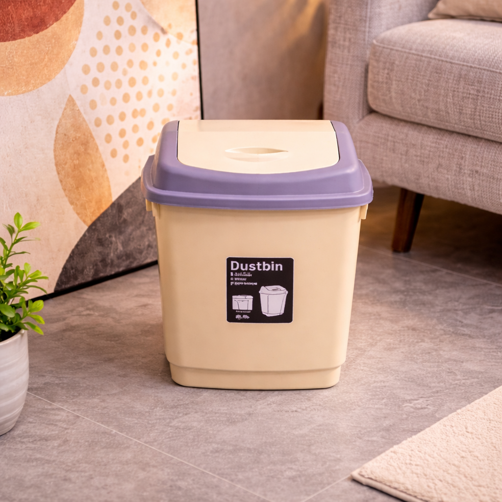 Shportë për mbeturina nga PVC 10L