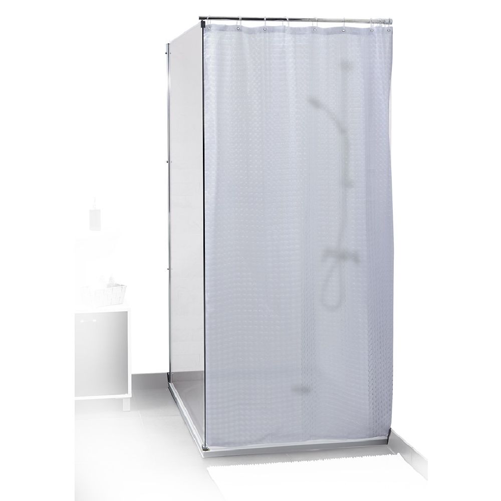 PERDE DUSHI NË FORMË KATRORE OPAKE 180XH200CM | 607358