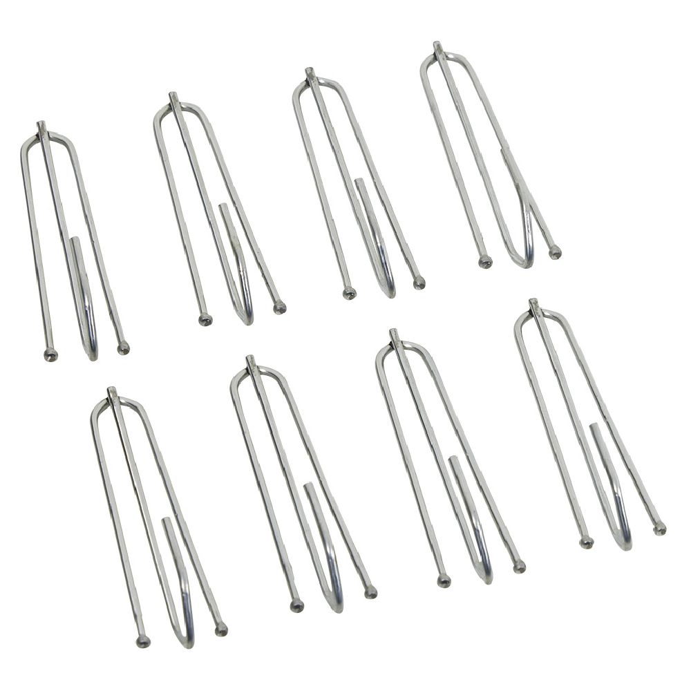 VARESE NE FORME UNAZE PER PERDE NGA METALI X8PCS | 591665