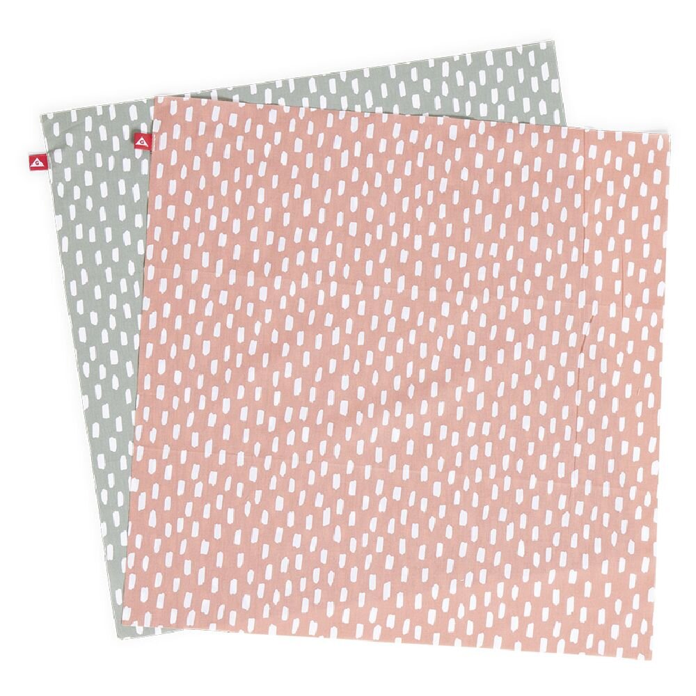 PËLHURË MBËSHTJELLËSE PAMBUKU E RIPËRDORSHME 50X50CM X2