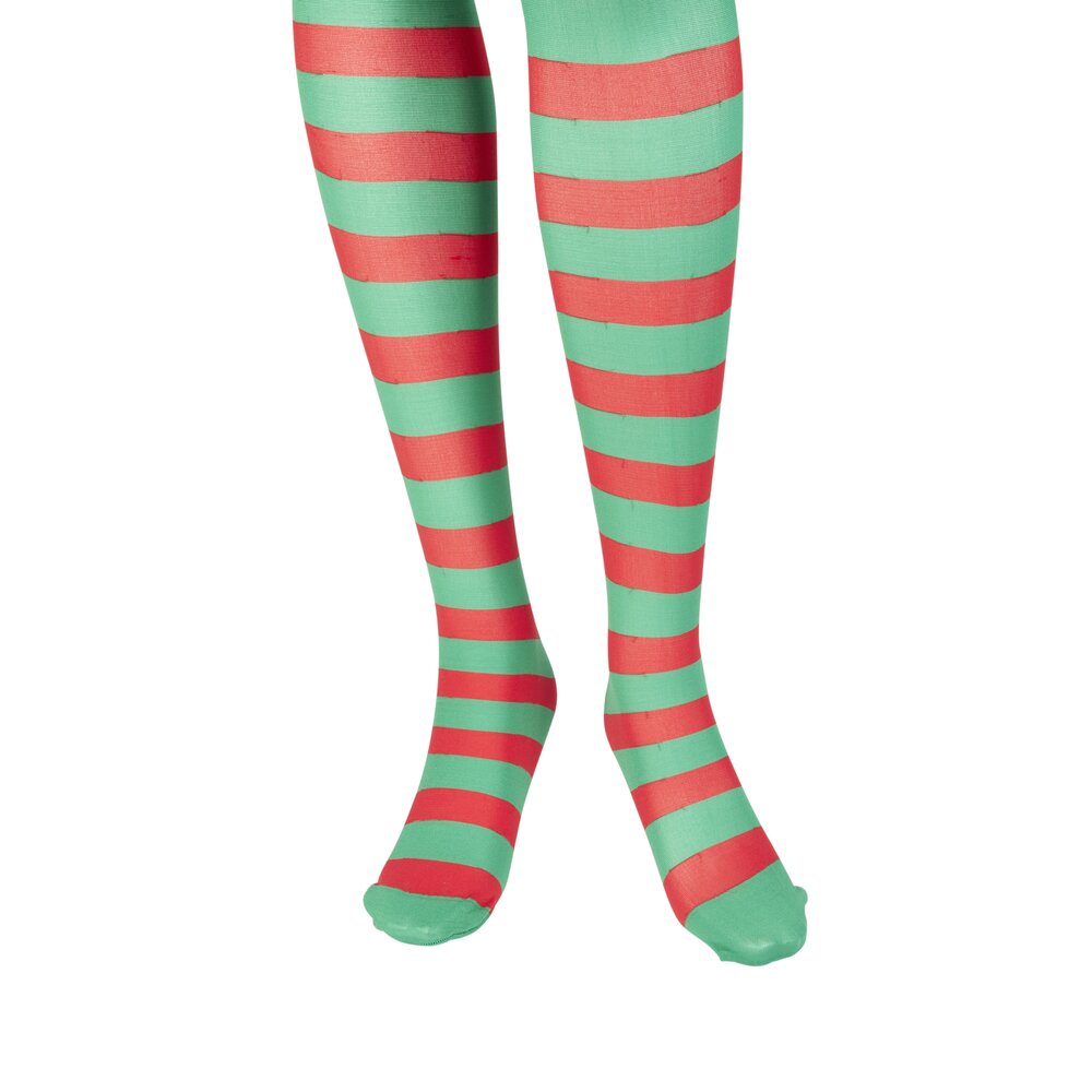 Adult Christmas tights L108 cm