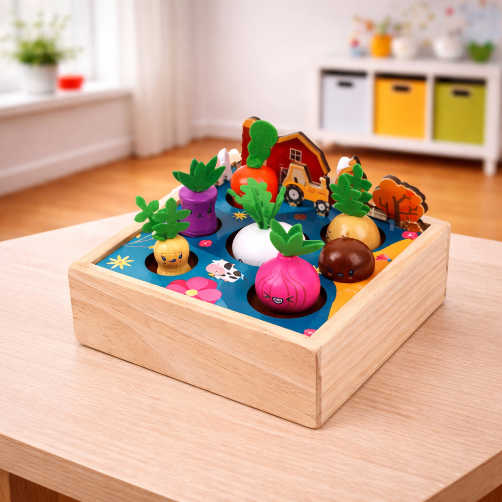 Lodër edukative nga druri