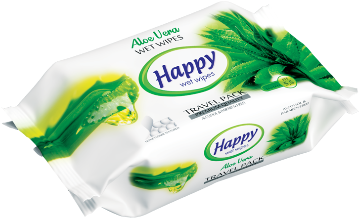 Leter e lagur Aloe Vera Happy 30pcs