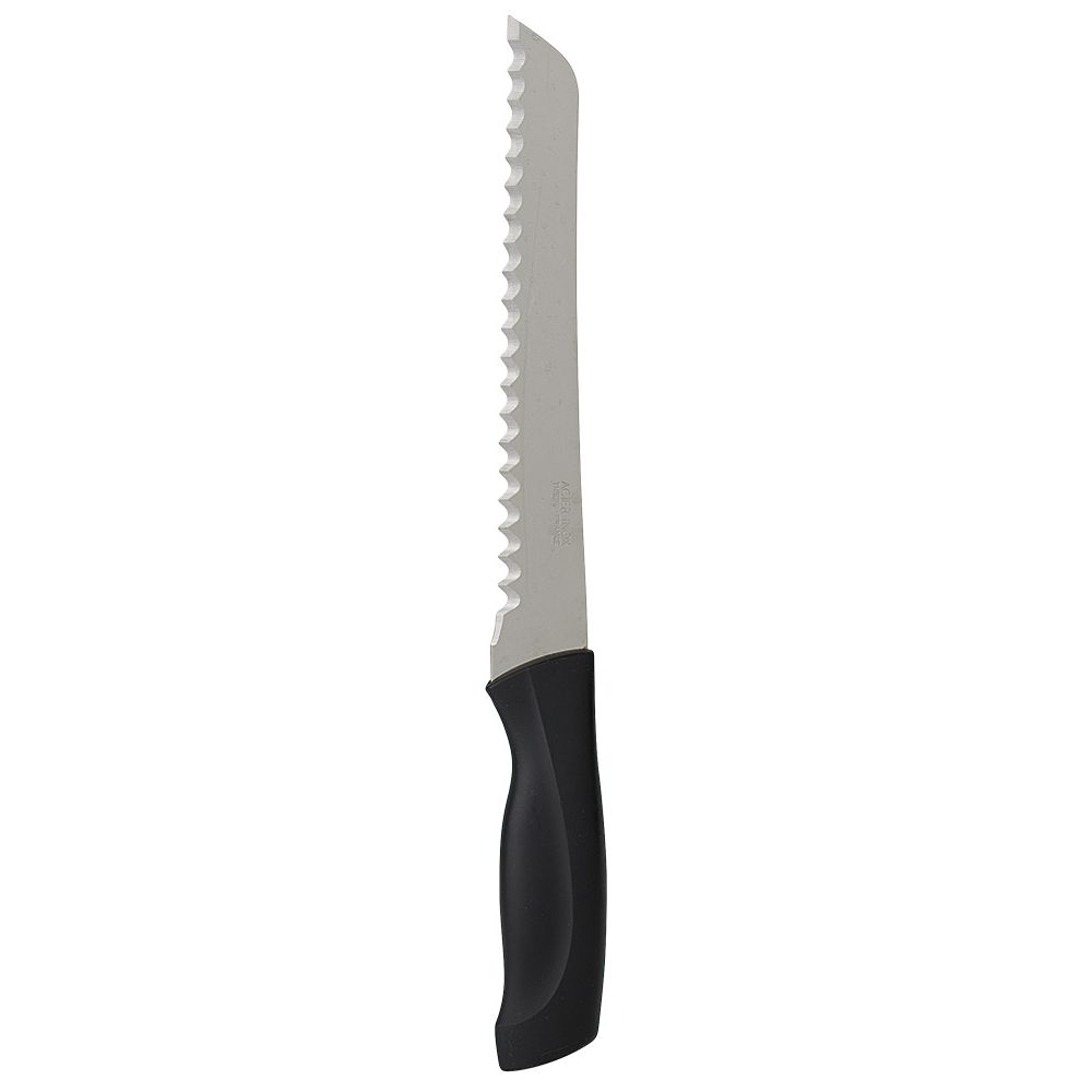 Bread knife with stainless steel blade