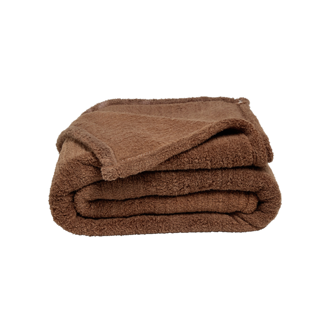 Flannel blanket 200x220cm polyester - 3 colors