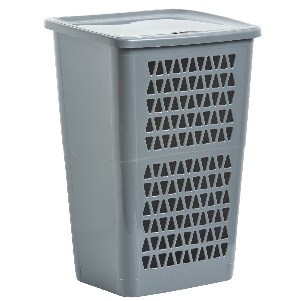 50 L gray laundry basket