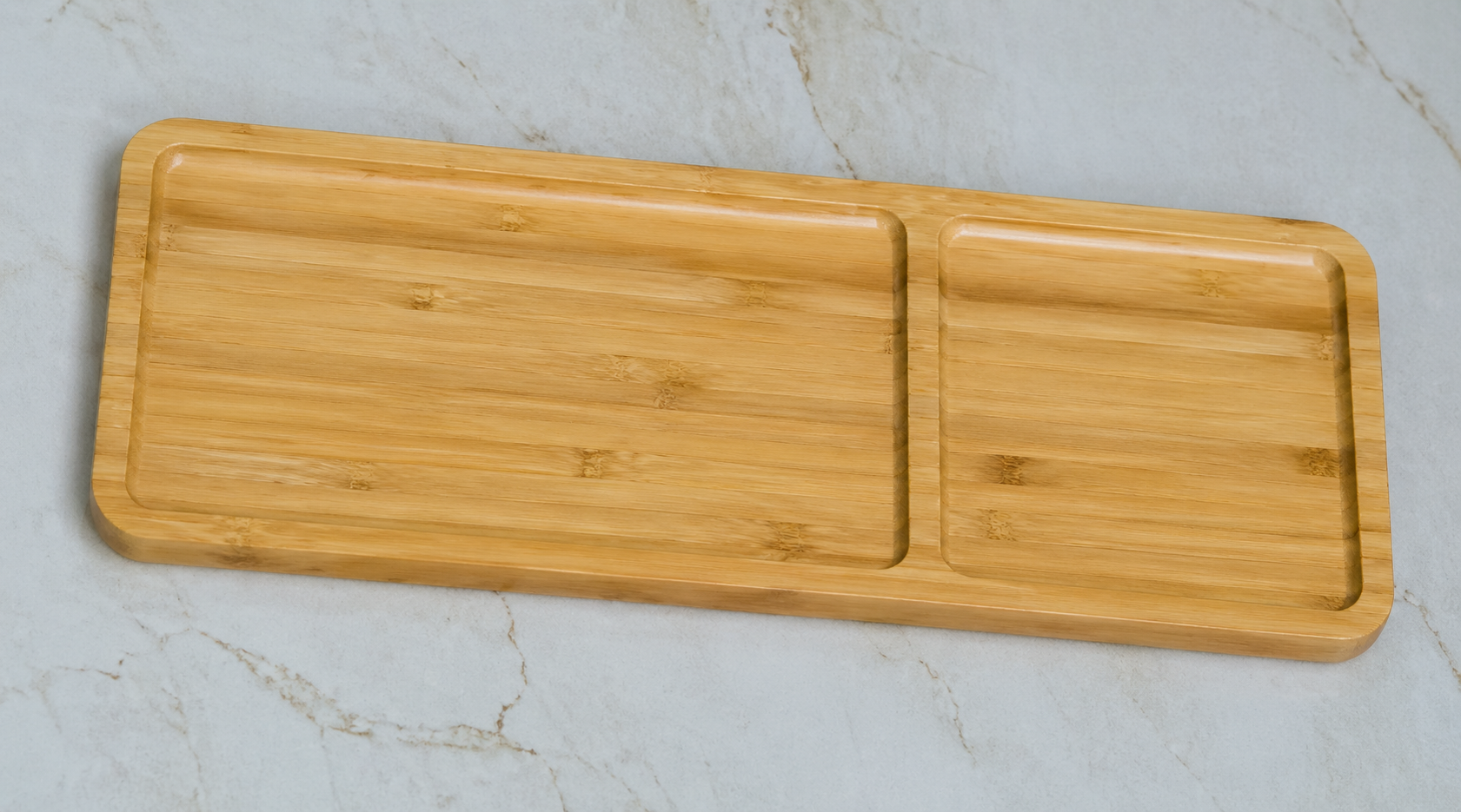 Pjatë servimi bamboo