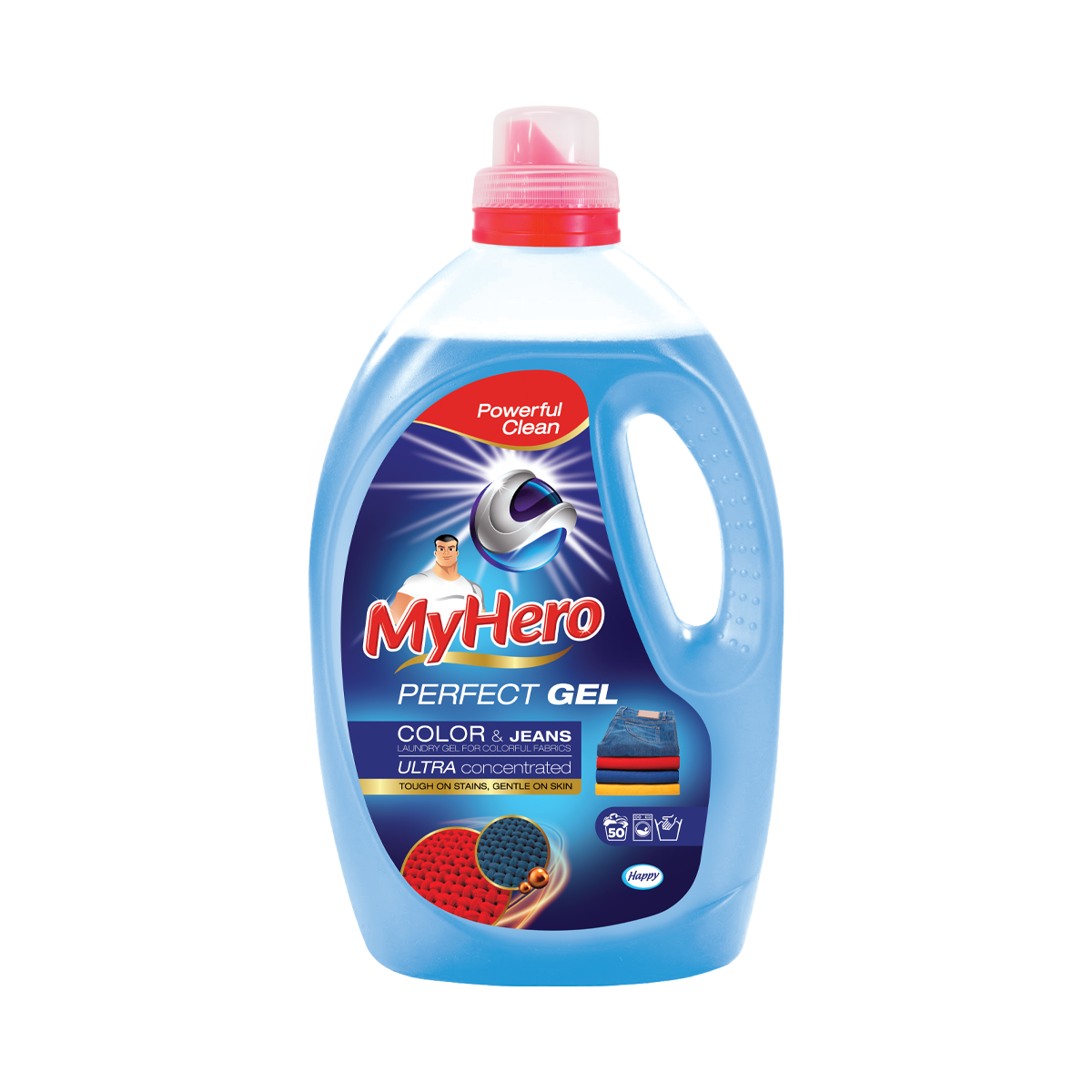 Detergjent i Lëngët 2750ml – COLOR | MyHero | 3900796920346