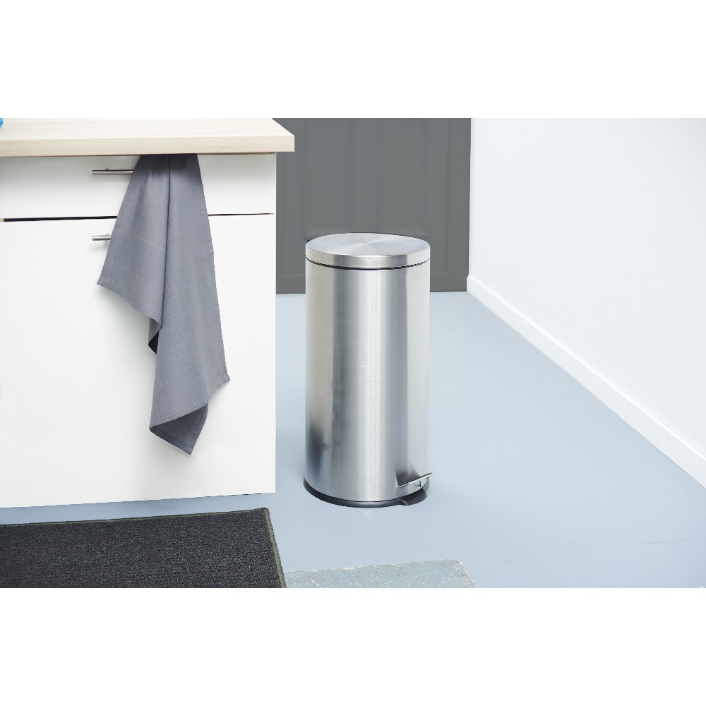 BIN ROU 30L PEDAL MET ARGJEND | 406130